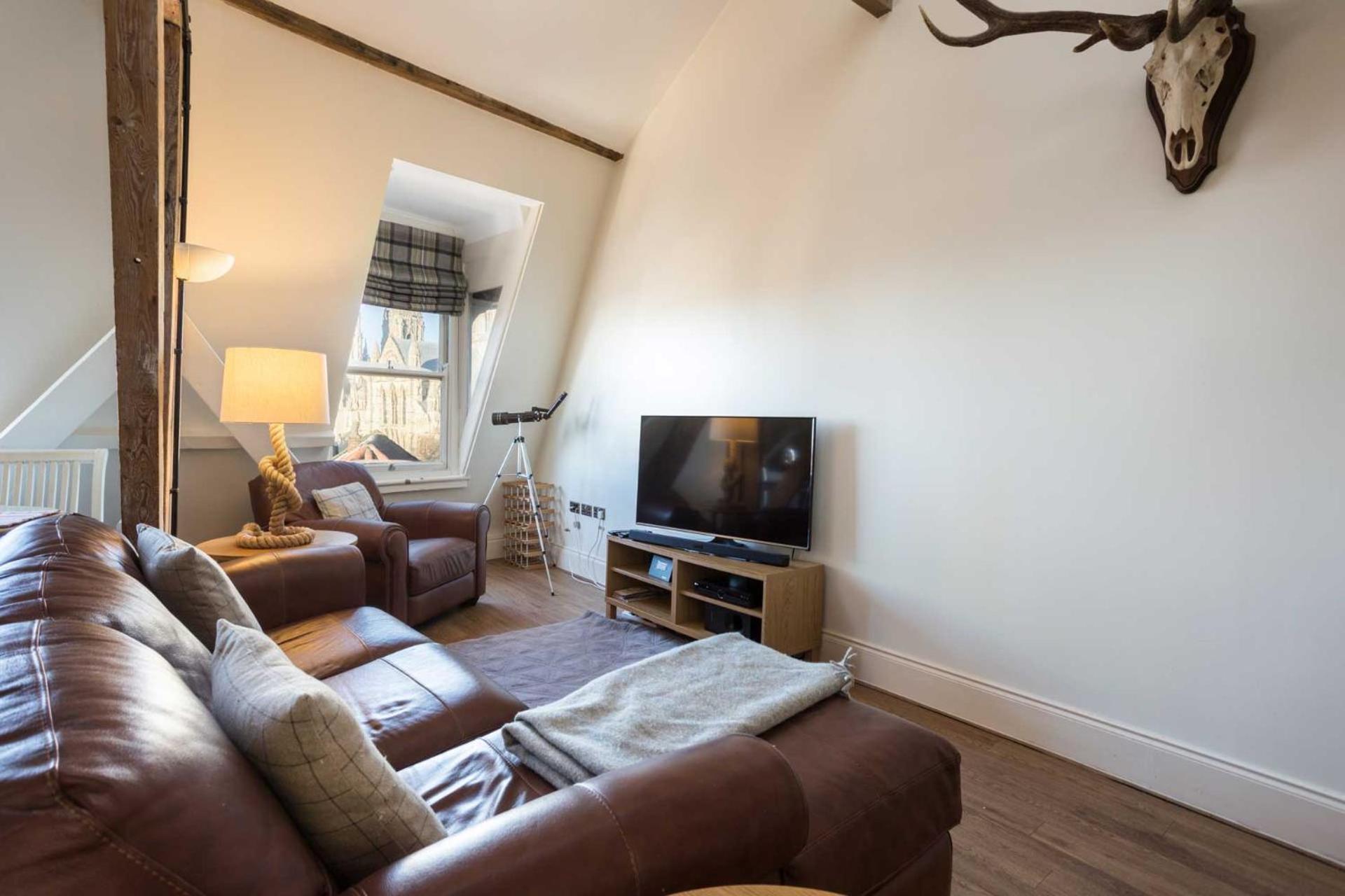 شقة Minster View Penthouse يورك المظهر الخارجي الصورة
