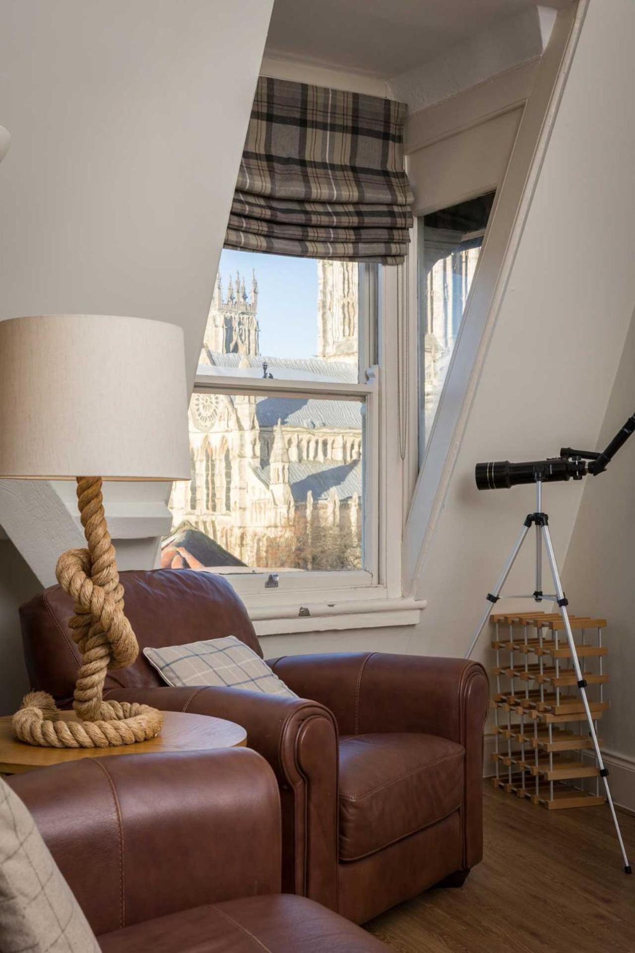 شقة Minster View Penthouse يورك المظهر الخارجي الصورة